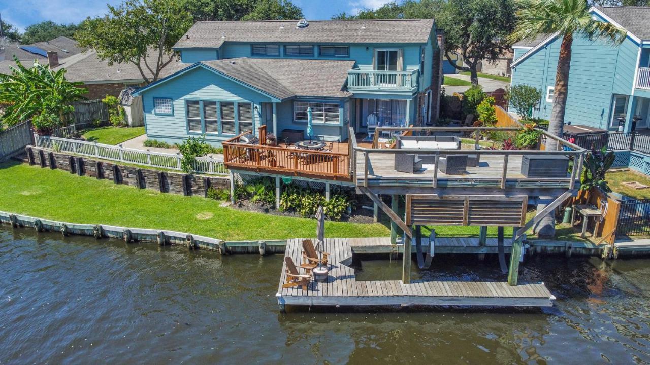 Beauty On The Water! Lake House Near The Beaches! Galveston Eksteriør billede